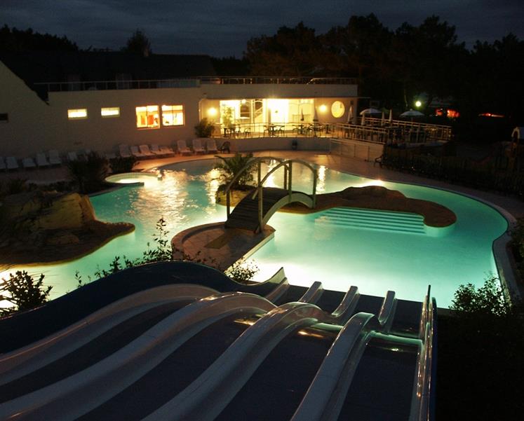 swimmingpool camping south brittany penestin - RESIDENCE LES ILES PENESTIN