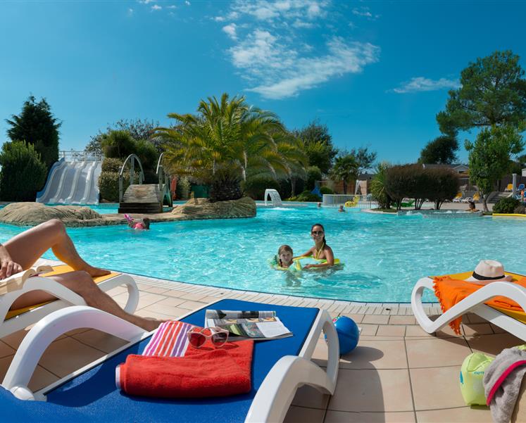 swimmingpool camping south brittany penestin - RESIDENCE LES ILES PENESTIN