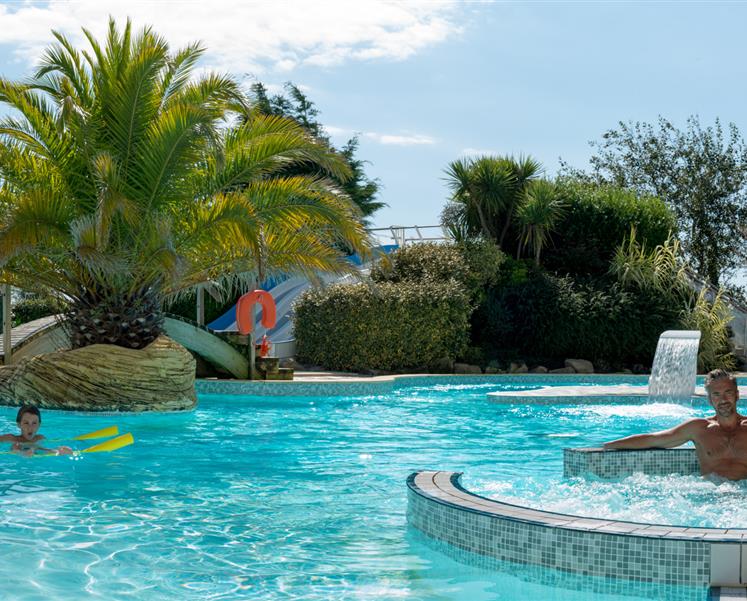 swimmingpool camping south brittany penestin - RESIDENCE LES ILES PENESTIN