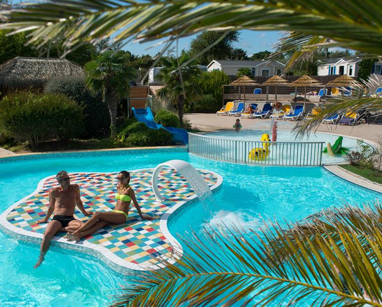 swimmingpool camping south brittany penestin - RESIDENCE LES ILES PENESTIN